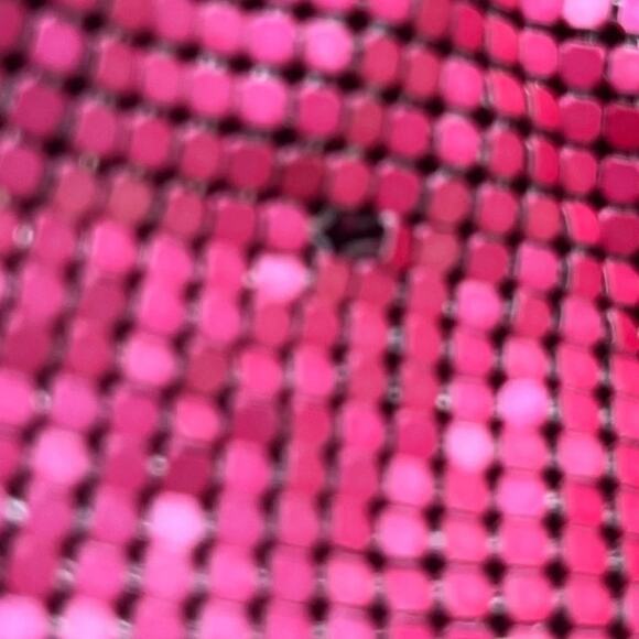 BCBGMAXAZRIA Brighton clutch, neon Barbie pink - Picture 9 of 10